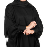 مانتو زنانه مدل عبایی مرواریدی